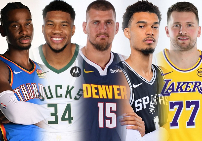 NBA常规赛MVP争夺白热化，SGA领跑约基奇文班亚马