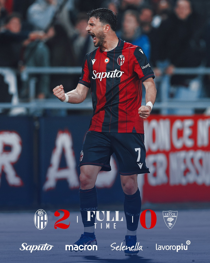 博洛尼亚客场力克莱切波贝加替补登场成关键先