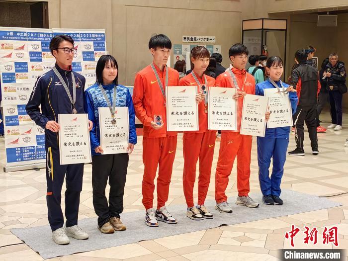 钱海峰携手队友夺大阪竞走混合接力赛冠军 创亚